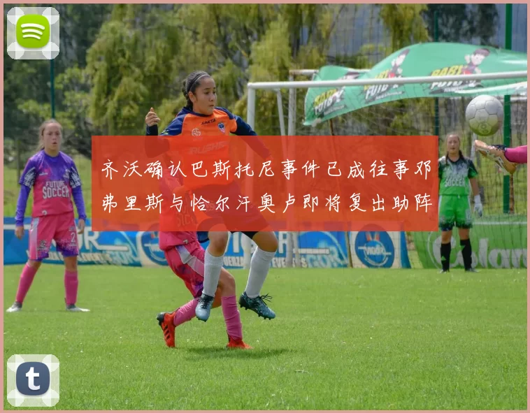 齐沃确认巴斯托尼事件已成往事邓弗里斯与恰尔汗奥卢即将复出助阵